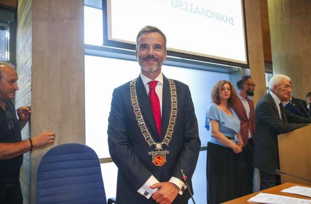 Ορκίστηκε δήμαρχος Θεσσαλονίκης ο Κώστας Ζέρβας