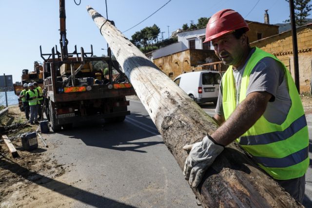 Πόρος: Συνεχίζεται η σταδιακή αποκατάσταση της ηλεκτροδότησης