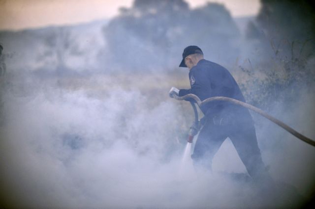Μαίνεται η πυρκαγιά στην Αρχαία Ολυμπία- Kάηκαν 3 στρέμματα δάσους