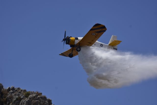 Πυρκαγιά στην Κάτω Δροσιά Αχαΐας
