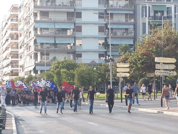 Θεσσαλονίκη: Συγκέντρωση κατά των Πρεσπών με την παρουσία της Χρυσής Αυγής