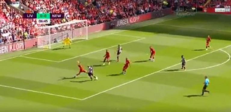 Με τη γκολάρα του Βίλεμς η Νιούκαστλ προηγήθηκε στο Άνφιλντ