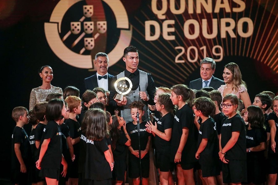 Κορυφαίος πορτογάλος ποδοσφαιριστής ο Ρονάλντο για δέκατη φορά