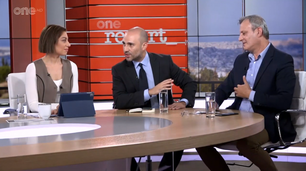 Novartis – Πόθεν Εσχες: Αντιπαράθεση Μπογδάνου – Βέττα στο One Channel