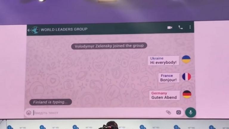 Επικό τρολάρισμα του ουκρανού προέδρου στους ηγέτες άλλων κρατών