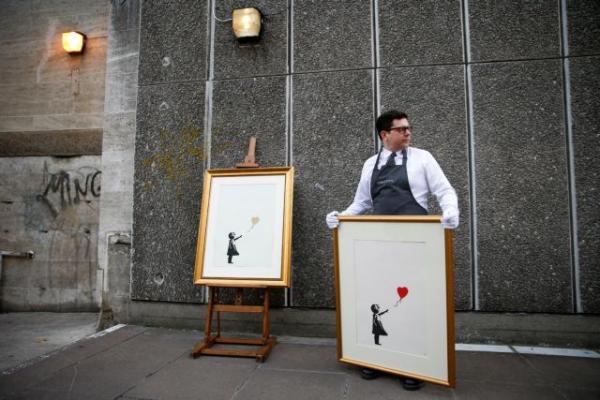 Banksy: Το αστρονομικό ποσό για την φωτογραφία του