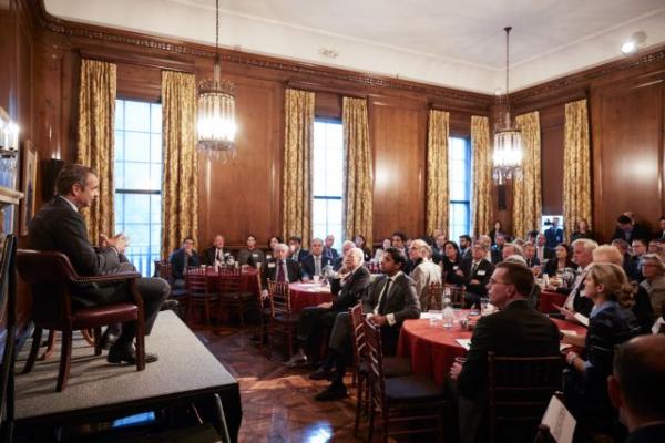 Μητσοτάκης στο Council on Foreign Relations : Σημείο καμπής για την Ελλάδα η 7η Ιουλίου