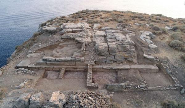 Κύθνος: Στο φως πρωτοβυζαντινή εγκατάσταση και κατασκευές αρχαίου ιερού
