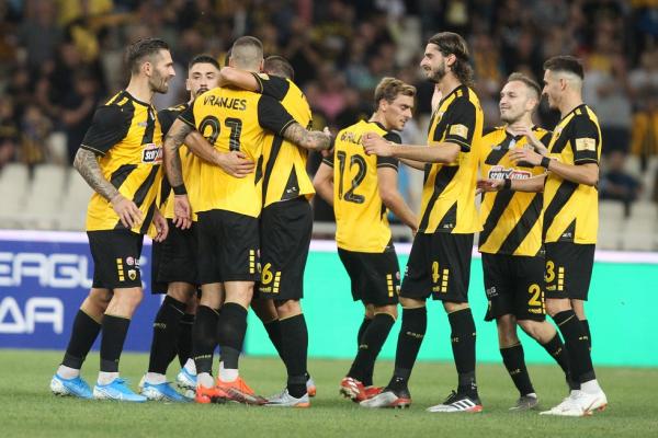 «Καθάρισε» σε δέκα λεπτά η ΑΕΚ (2-0)