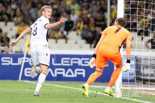 ΑΕΚ-ΠΑΟΚ : Το γκολ του Σβιντέρσκι για το 0-1 (vid)