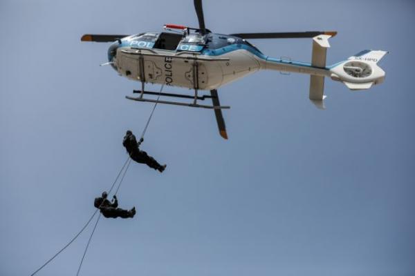 ΔΕΘ: Εντυπωσιακή επίδειξη ΕΚΑΜ