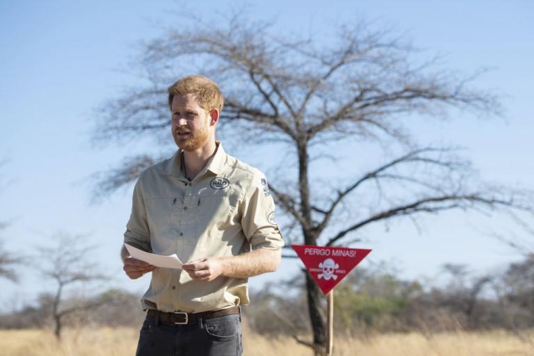 Ο πρίγκιπας Χάρι συνεχίζει το έργο της Νταϊάνα