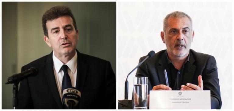 Συνάντηση Γιάννη Μώραλη με τον Μιχάλη Χρυσοχοΐδη