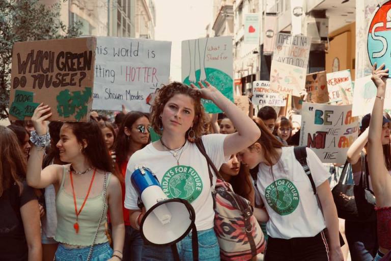 Σε εξέλιξη πορεία μαθητών στο κέντρο της Αθήνας