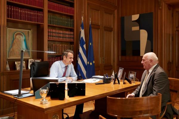 Συνάντηση Μητσοτάκη – Ζερεφού: H Ελλάδα με πρόταση για την κλιματική αλλαγή στη σύνοδο του ΟΗΕ