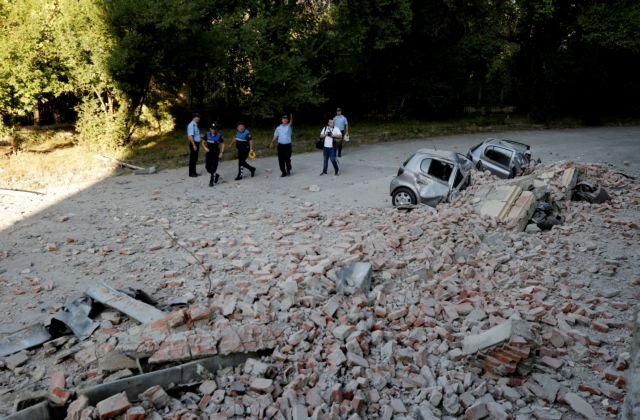 Σεισμός στην Αλβανία: Βίντεο που κόβουν την ανάσα
