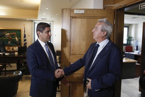 Τι συζητήθηκε στη συνάντηση Αυγενάκη – Ασλανίδη