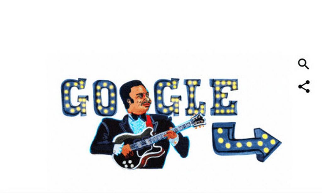 BB King: H Google τιμά με doodle τον κιθαρίστα και τραγουδοποιό