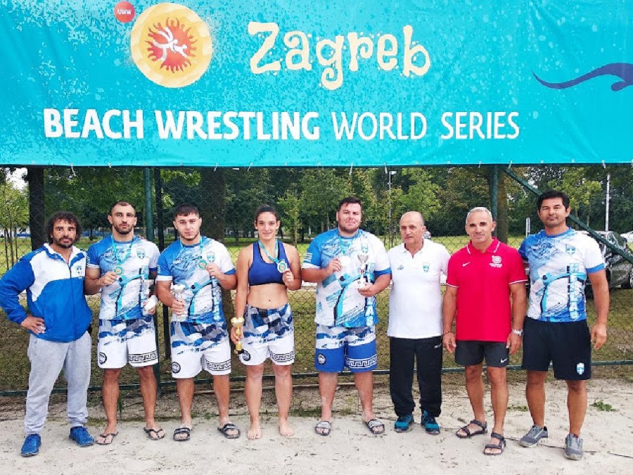 Παγκόσμια πρωταθλήτρια η Ελλάδα στο Beach Wrestling