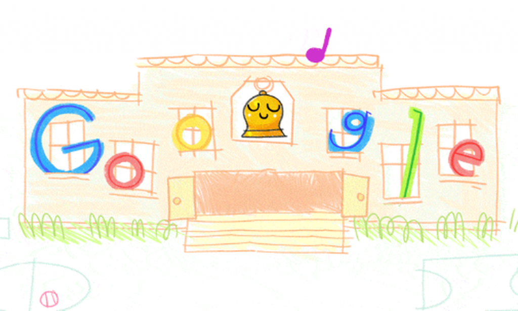 Πρώτη μέρα στο σχολείο: Το doodle της Google