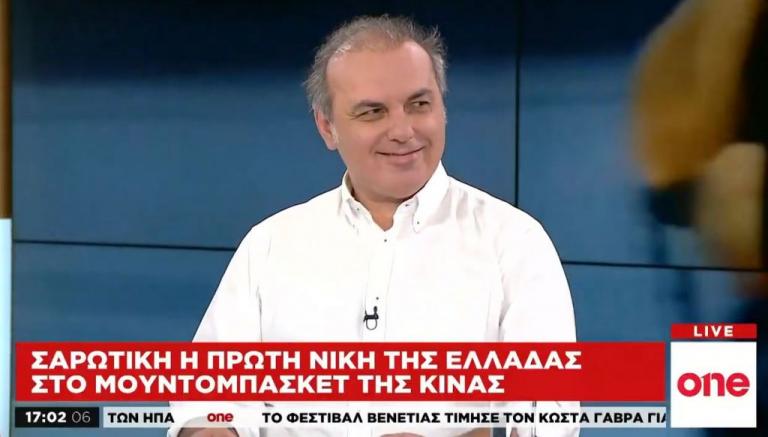 Στ. Ελληνιάδης στο One Channel: Μπορεί να πάρει μετάλλιο η Εθνική μας στο Παγκόσμιο Κύπελλο