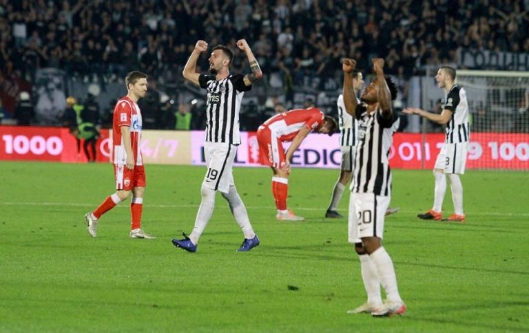 Πρόστιμο στους παίκτες του Ερυθρού Αστέρα για την ήττα από Παρτιζάν