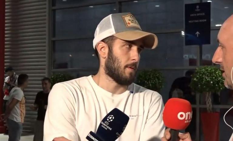 Φορτούνης στο One Channel: Συνεχίζουμε για την πρόκριση στον επόμενο γύρο