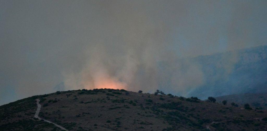 Φωτιά στο Αγιονόρι Κορινθίας