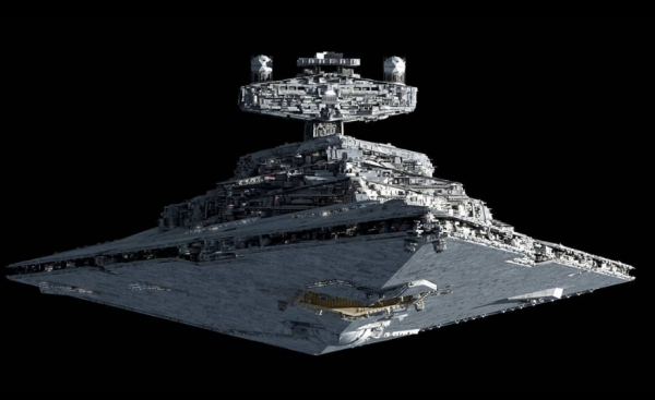 Το Imperial Star Destroyer των «Star Wars» με 4.784 κυβάκια