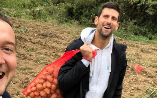 Ο… αγρότης Νόβακ Τζόκοβιτς