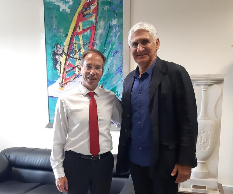 Συνάντηση Γιώργου Μαυρωτά – Παναγιώτη Γιαννάκη