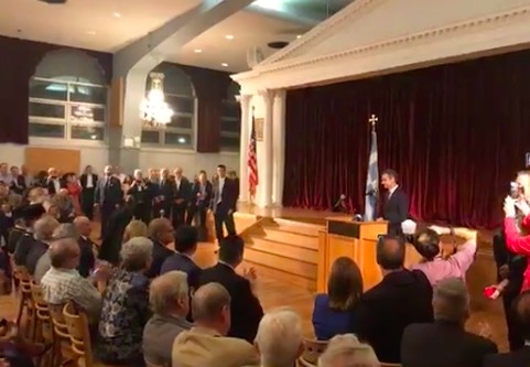 Ομιλία Μητσοτάκη στην Αστόρια για την ψήφο των ομογενών