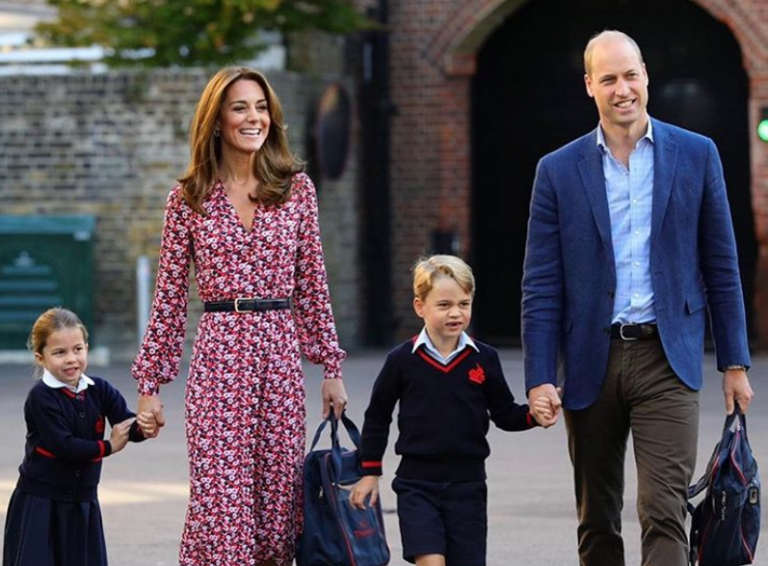 Πρώτη μέρα στο σχολείο για την πριγκίπισσα Σάρλοτ