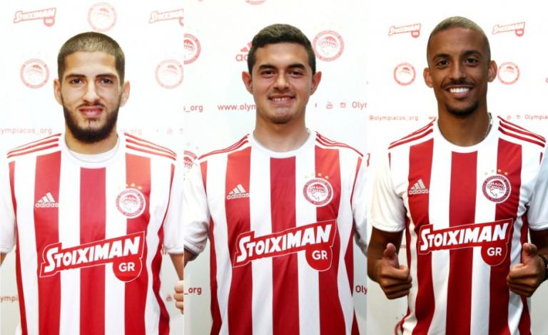 Ποιους αριθμούς επέλεξαν οι νεοαποκτηθέντες του Ολυμπιακού