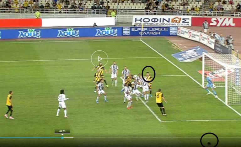 NOVA και VAR : Αναπάντητο αν κάλυπτε ο Λημνιός τον Μάνταλο (φωτό)