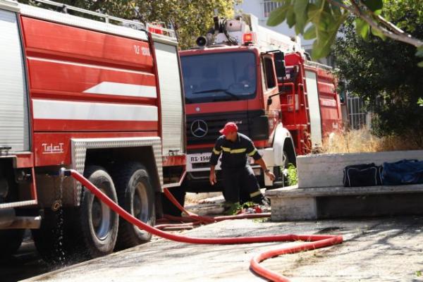 Λαμπάδιασε απορριμματοφόρο στο Ηράκλειο