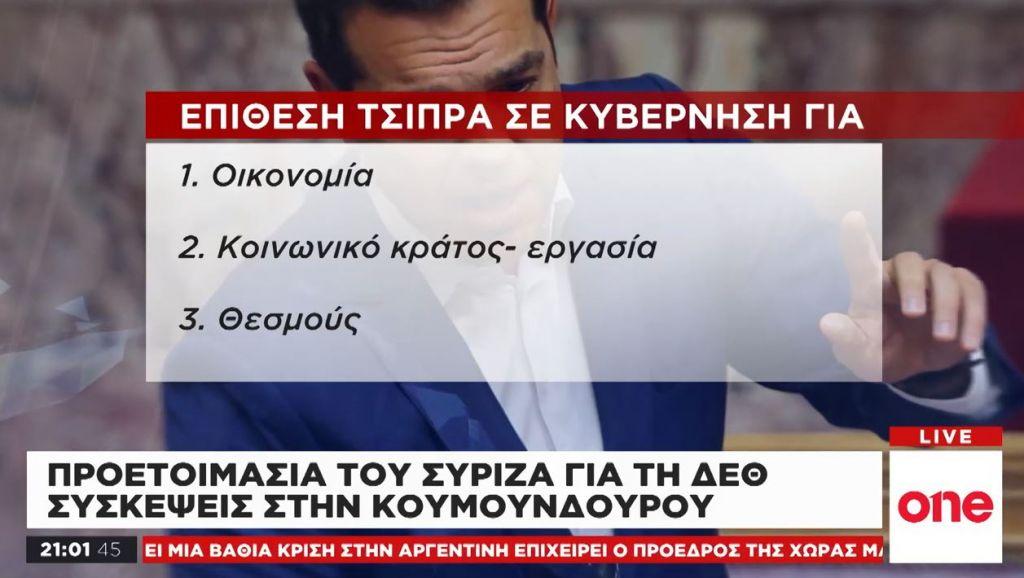 Προετοιμάζεται για τη ΔΕΘ ο Τσίπρας – Συσκέψεις στην Κουμουνδούρου