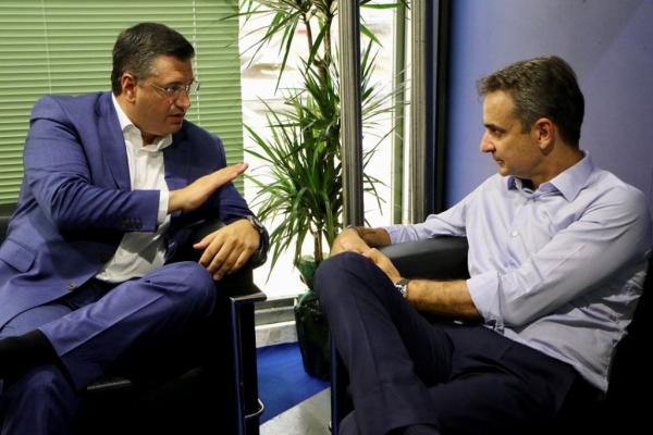 ΔΕΘ: Στο περίπτερο της περιφέρειας Κεντρικής Μακεδονίας Μητσοτάκης και Πάιατ [Εικόνες]