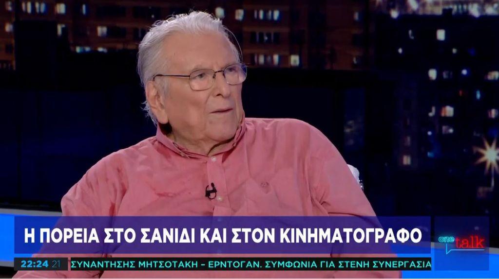 Κ. Βουτσάς στο One Channel: Εμένα η ζωή μου είναι γυναίκες και θέατρο