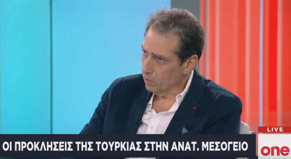 Σ. Ριζάς στο One Channel: Οι ελληνοτουρκικές σχέσεις έχουν ανάγκη μιας επανεκκίνησης