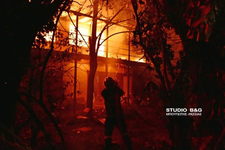 Αργολίδα: Φωτιά σε μονοκατοικία – Διασώθηκαν δύο ηλικιωμένοι