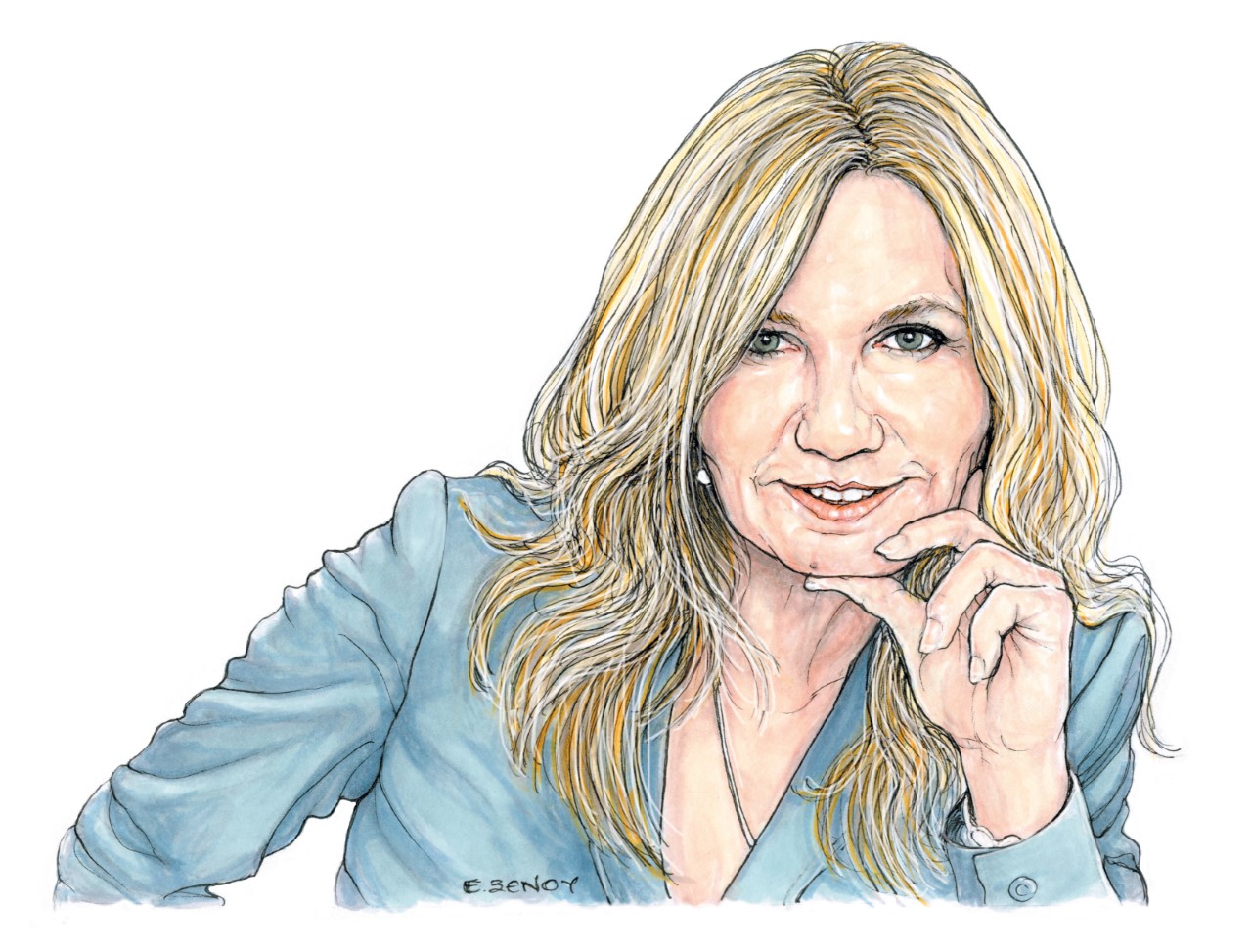 Το σκίτσο της Εφης Ξένου στα «ΝΕΑ Σαββατοκύριακο»  21-22 Σεπτεμβρίου