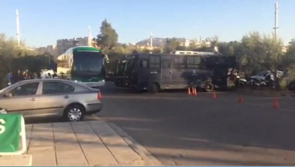 Η άφιξη των πράσινων στο ΟΑΚΑ