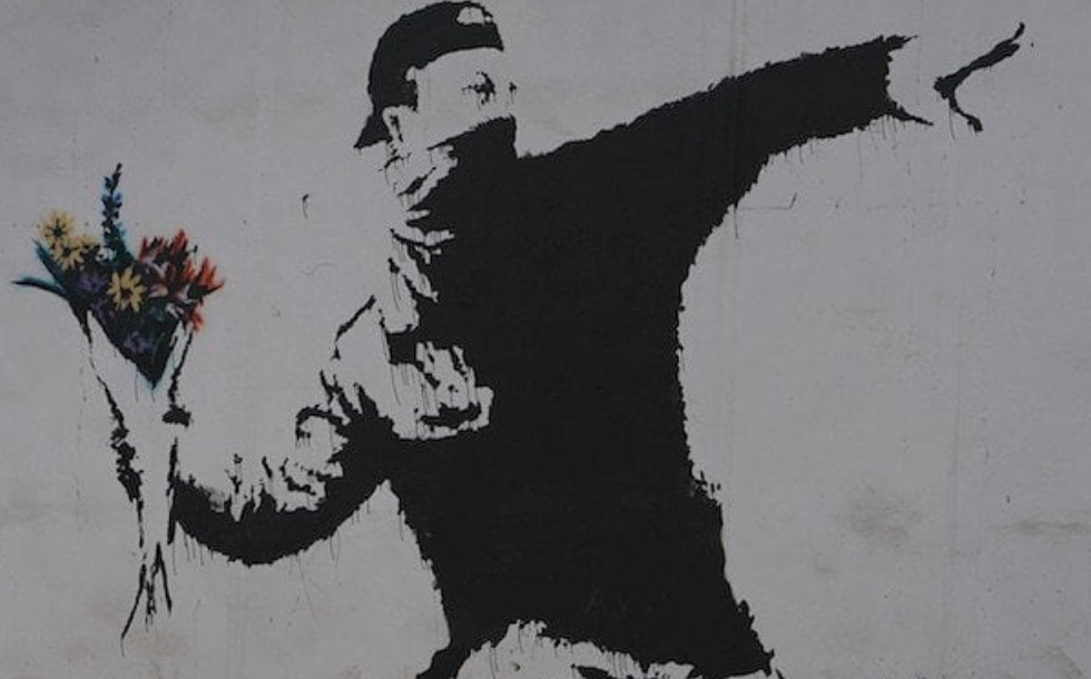 Στο σφυρί ένα από τα πρώτα έργα του Banksy