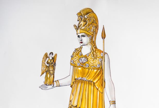 Μουσείο Ακρόπολης : Το χαμένο άγαλμα της Αθηνάς Παρθένου «ζωντανεύει» για την 28η Οκτωβρίου | in.gr