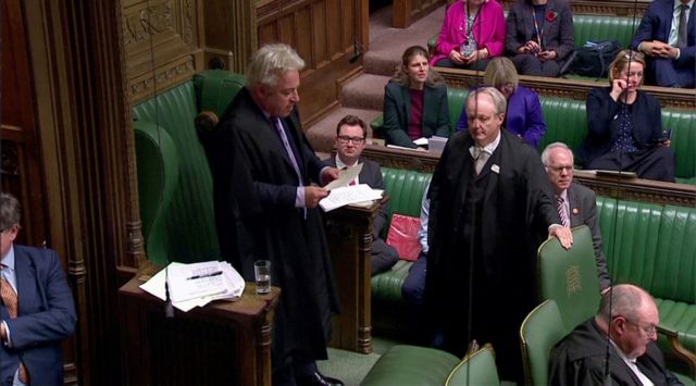 Brexit : «Οχι» σε εκλογές στις 9 Δεκεμβρίου είπε το Κοινοβούλιο