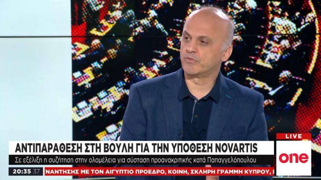 Γ. Μαντέλας στο One Channel: Επικίνδυνο για Τσίπρα που έβαλε εαυτόν στο ίδιο κάδρο με Παπαγγελόπουλο