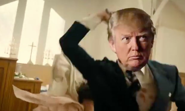 Τραμπ : Βίντεο με τον «πλανητάρχη να «πυροβολεί» δημοσιογράφους