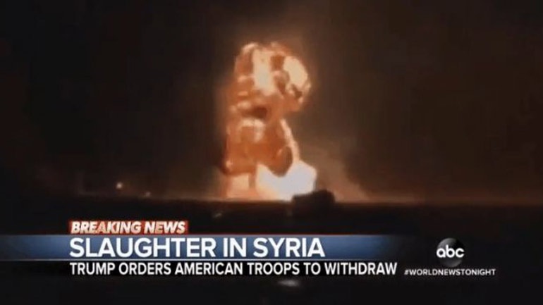 Συρία : Το αμερικάνικο ABC έπαιξε fake βίντεο για την τουρκική εισβολή
