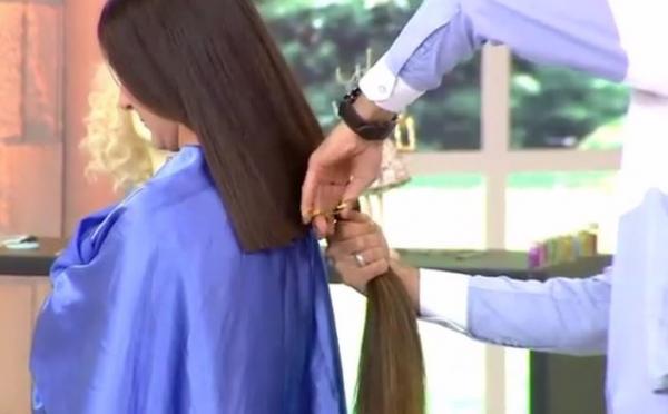 Είδε το καινούριο της κούρεμα και… λιποθύμησε